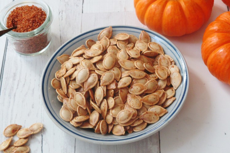 Toasted Pumpkin Seeds - Plain or Spicy.