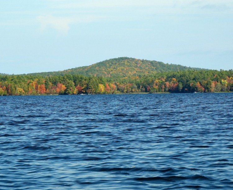 Canoeing in Maine Wayne’s wonderful on a fall day