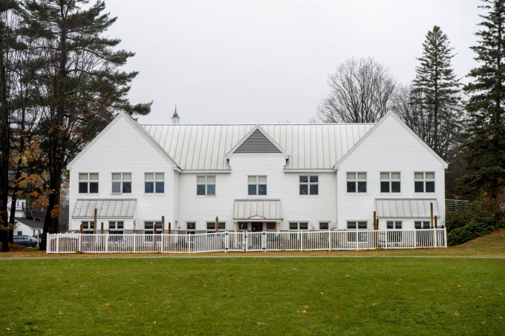 The Sweatt-Winter Childcare & Education Center is one of two buildings at the University of Maine at Farmington that would be renovated if Question 4 on the election ballot passes.