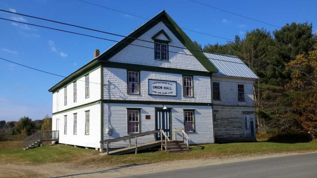 The Kings Mills Union Hall, in Whitefield, was built in 1901. A volunteer organization devoted to its preservation has received a Maine Community Foundation grant to update the heating system.