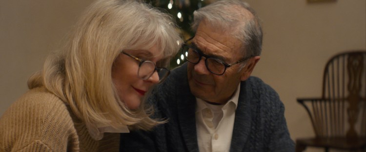 WTH_STILLS_PULL.00000300_R 
 Blythe Danner (left) stars as "Ruth" and Robert Forster (right) stars as "Bert" in Elizabeth Chomko's WHAT THEY HAD, a Bleecker Street release. 
 Credit: Bleecker Street