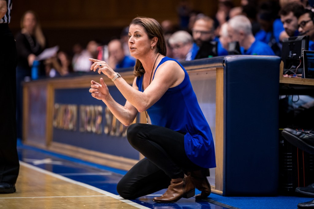Duke women's basketball coach Joanne McCallie is set to take her squad to Bangor on Thursday to face Maine, a program she coached for eight seasons.