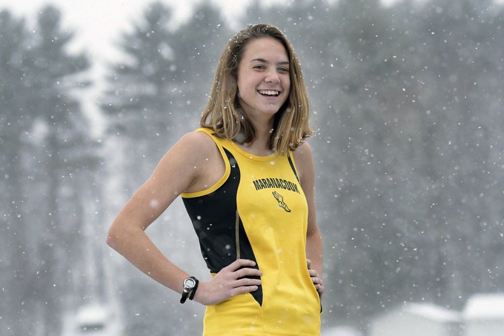 Maranacook junior Molly McGrail is the Kennebec Journal Girls Cross Country Runner of the Year.