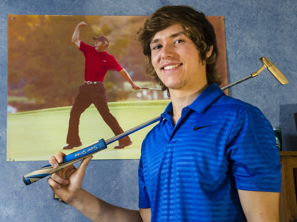 Erskine Academy's Conner Paine is the Kennebec Journal Golfer of the Year.