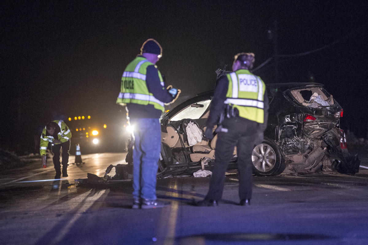 Accident on Route 104 in Fairfield Kennebec Journal and Morning Sentinel