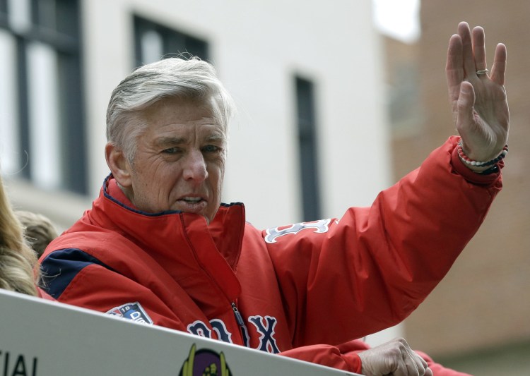 Red Sox president of baseball operations Dave Dombrowski basks in Wednesday's victory parade in Boston after building a World Series championship team in little more than three years.