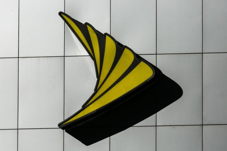 The Sprint logo. If Sprint has been slowing Skype, as a study suggests, it would appear that net neutrality may be becoming a thing of the past.