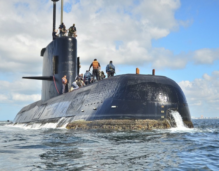 Argentina's navy announced early Saturday that searchers found the missing submarine ARA San Juan deep in the Atlantic a year after it disappeared.