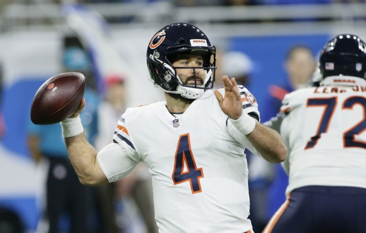 Chicago quarterback Chase Daniel filled in Thursday and helped the Bears win in Detroit.