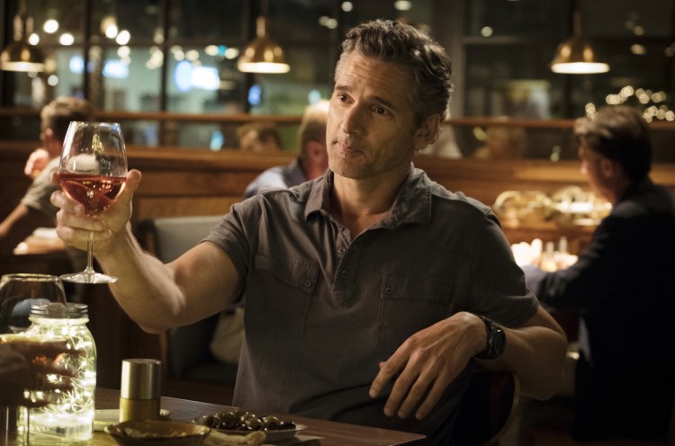 Eric Bana plays John Meehan in a scene from "Dirty John," a series derived from the popular true crime podcast of the same name.