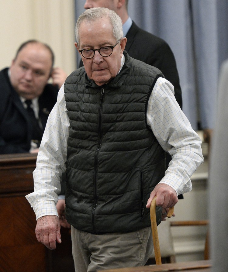 Former Catholic priest Ronald Paquin was convicted in November of sexually abusing a boy Maine in the 1980s. Paquin’s lawyers filed a motion to request a mental evaluation, saying he has a “limited understanding” of the process. 
