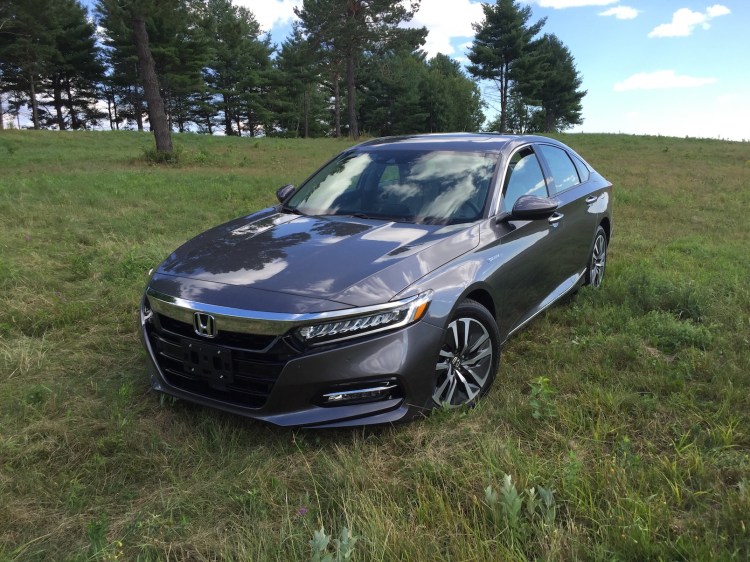 Fuel-conscious buyers have four Accord trim levels to pick from, topping out with the Touring edition. (Photo by Tim Plouff)