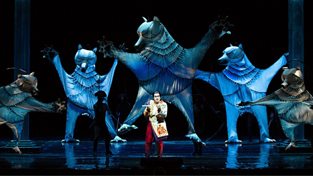 A scene from The Metropolitan Opera's "The Magic Flute." An encore HD broadcast of the performance is set for 12:55 p.m. Sunday, Dec. 9, at the Waterville Opera House, 1 Common St. in Waterville.