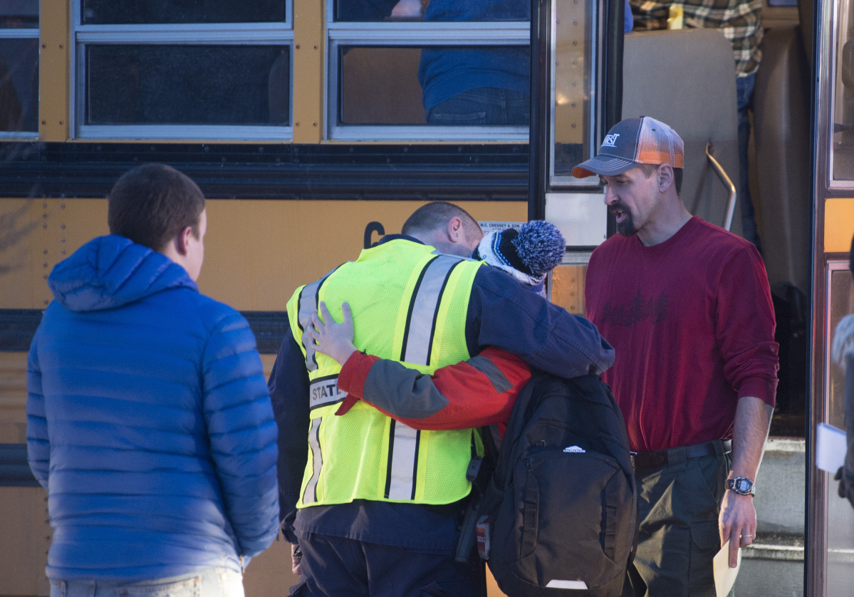 Gallery School bus accident in Winslow gives parents a scare