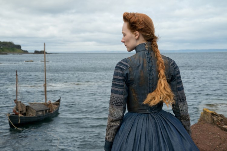 Saoirse Ronan plays Mary Stuart in "Mary Queen of Scots."