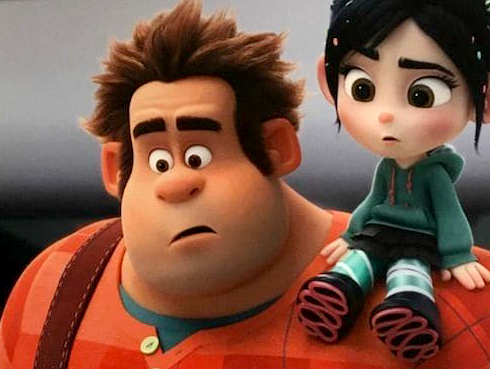 Ralph, voiced by John C. Reilly, with best friend Vanellope (Sarah Silverman), learns that the internet has a dark side, too, in "Ralph Breaks the Internet." The movie led the box office for a second weekend.