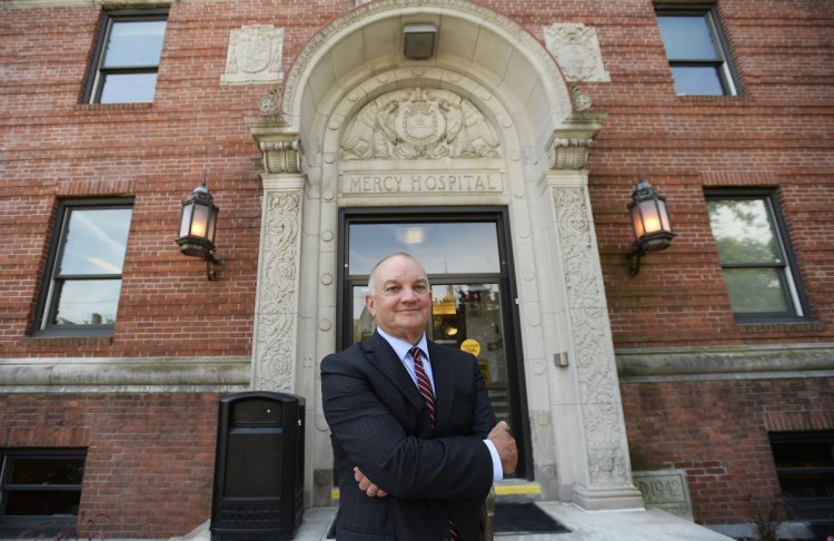 CEO Charlie Therrien and other Mercy Hospital officials will spend the upcoming weeks sifting through proposals for the historic State Street facility.