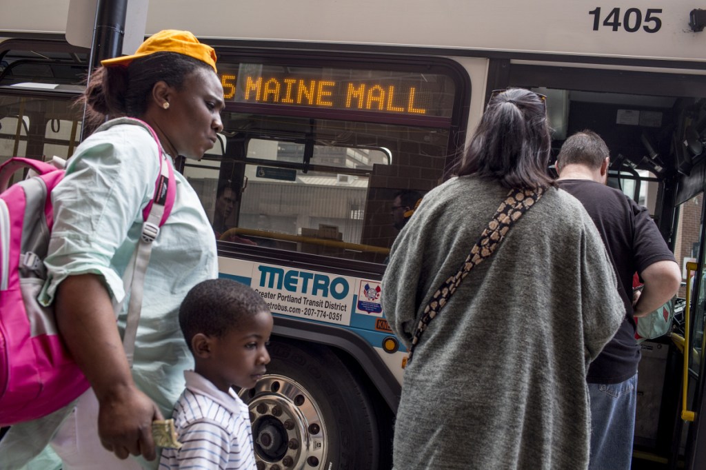 The Metro operates buses in Portland, Westbrook, Gorham and Falmouth and also a commuter shuttle.