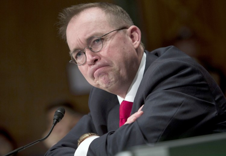 Acting White House chief of staff Mick Mulvaney warned Sunday that the shutdown could stretch into January.