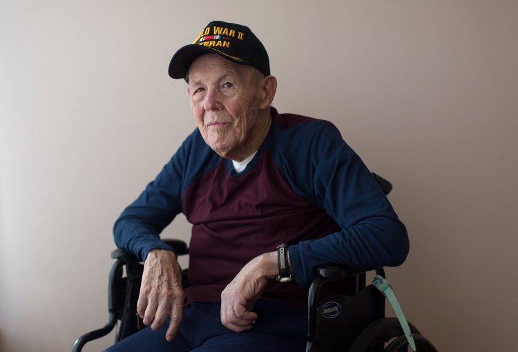 Paul Marks, 96, a World War II Navy veteran, served from 1942-45. He says that when he learned of the attack on Pearl Harbor, "I felt very seriously that I’m an American and I need to go into the service."