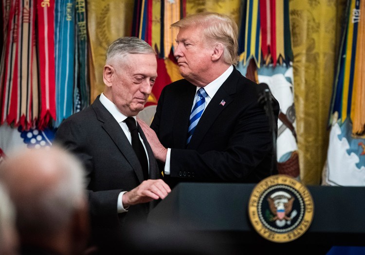 Secretary of Defense Jim Mattis will leave his Cabinet position at the end of February, after disagreements with President Trump including a troop withdrawal from Syria.