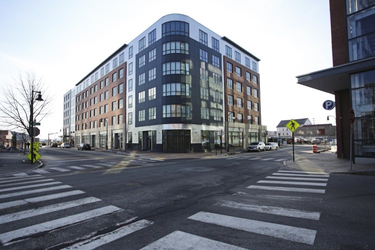 Newly opened, the AC Hotel at 156 Fore St. adds 178 rooms to Portland's hot hospitality market, which has easily absorbed hundreds of rooms in expensive waterfront hotels added in the last five years. "Eventually, it has to catch up," says broker Nicholas Farrell.