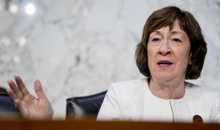 "For the president to invoke the National Emergency Act would be an extraodinary step," Sen. Susan Collins said.