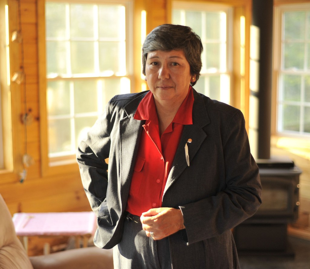 Donna Loring of Bradley, shown in 2008, served 12 years as the Penobscot Nation's representative to the Maine Legislature and is a former police chief and a recent member of the tribal council.