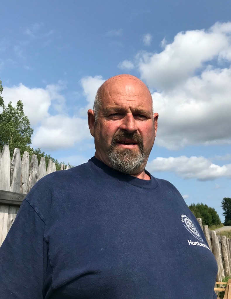 David Smith at his Alexander Reed Road property in Richmond in August 2018.