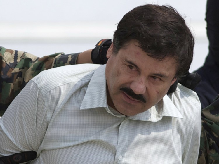 Joaquin "El Chapo" Guzman, the head of Mexico's Sinaloa Cartel, faces life in prison if convicted.
