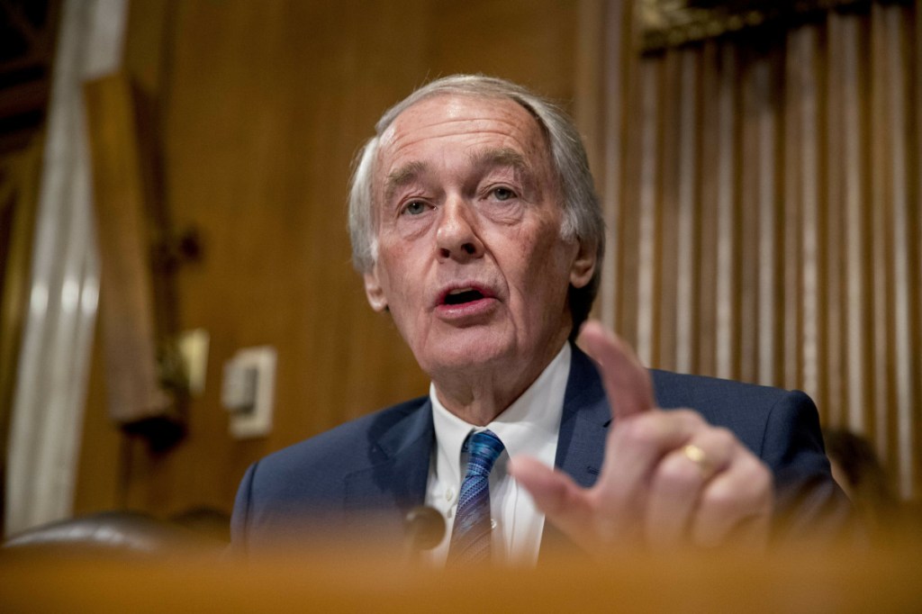 Sen. Ed Markey, D-Mass., is among those leading the effort for a Green New Deal intended to transform the U.S. economy to combat climate change and create jobs in renewable energy.