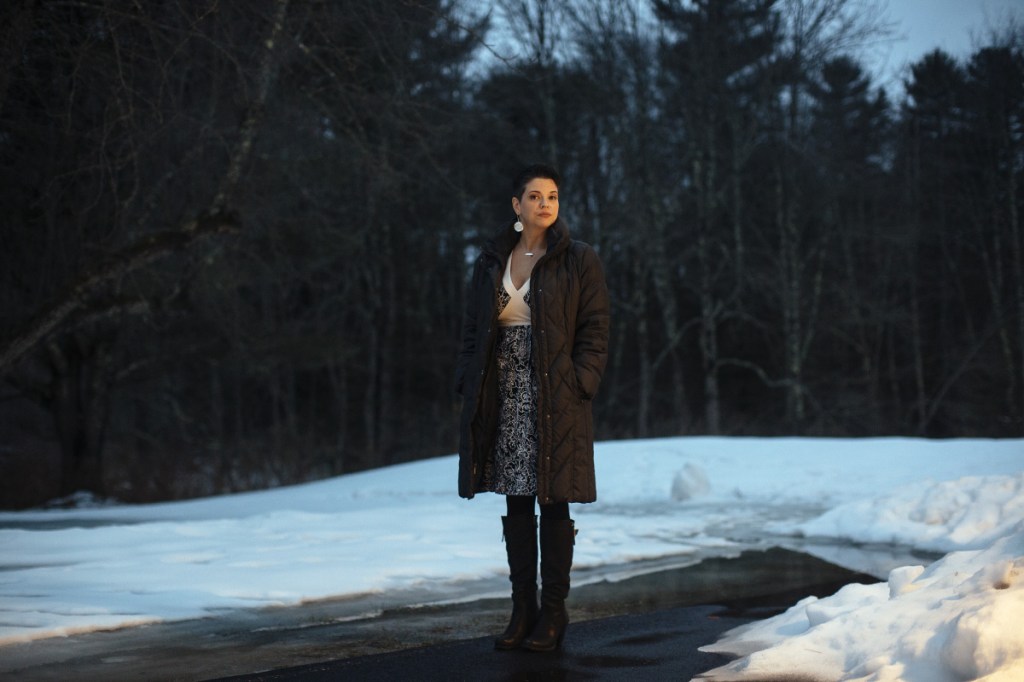 KENNEBUNKPORT, ME - FEBRUARY 7:  Cheryl Morin at her home on Thursday, February 7, 2019. Morin was out with friends in Biddeford last Friday when she said she became violently ill after only two drinks and believes she was drugged. "I was really embarrassed and feeling like I did something wrong," Morin said. "Its not on us. It needs to not be our fault when something is done to us." Staff photo by Brianna Soukup/Staff Photographer