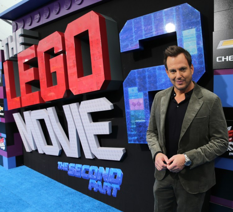 Will Arnett at the premiere of "The Lego Movie 2: The Second Part" in Westwood, California. Arnett voices Batman in the "Lego" movies.