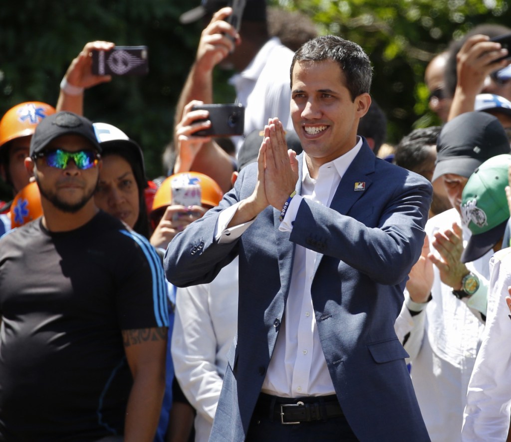 Venezuela's self proclaimed interim president Juan Guaido announced he wants to mobilize caravans of citizens to retrieve food and medicine that has been stored on the Colombian border.