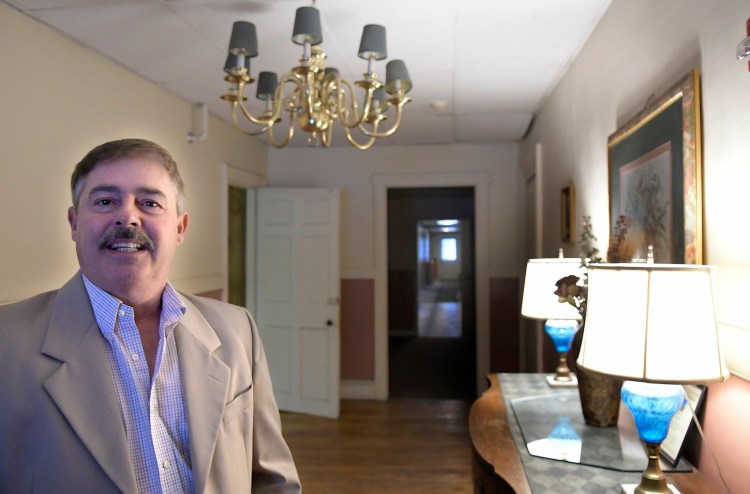 Augusta landlord Larry Fleury recently sold most of his portfolio of Augusta properties, including the Edwards House. He said Thursday that he plans on staying in Augusta.