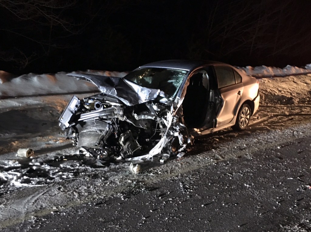 A Harmony man was killed Monday night in a head-on crash in Bingham 1.5 miles north of the state rest area on U.S. Route 201. Michael Handy, 46, was pronounced dead at the scene.