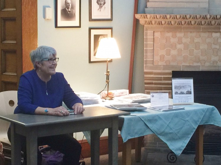 Megan Roberts will sign copies of her award-winning book, "Titcomb, A Mountain of Ski Memories," on Feb. 11 in Livermore Falls; Feb. 18 at Titcomb Mountain in Farmington; and Feb. 19 in Lewiston.