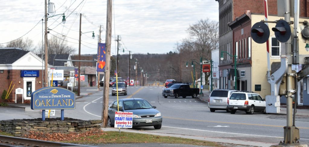 The Maine Community Foundation recently awarded Oakland a grant to map the availability of broadband internet service in the downtown area, seen here on Nov. 21, 2015. The Central Maine Growth Council and Oakland Comprehensive Planning Committee are working to draft a strategy to help create vibrant blueprint for the community.
