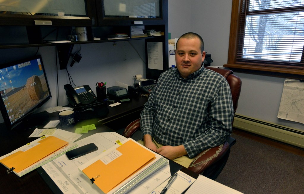 Norridgewock Town Manager Richard LaBelle, shown in 2016 at his office, said Monday an off-the-cuff remark about not having to work Columbus Day while having to work on Indigenous Peoples Day had been blown out of proportion on social media.