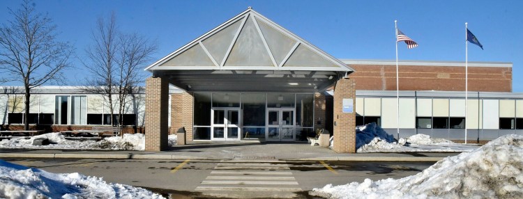 A person associated with Winslow High School, shown above in March 2019, has tested positive for COVID-19. The school's nursing staff has completed contact tracing and contacted those deemed to have been close contacts.
