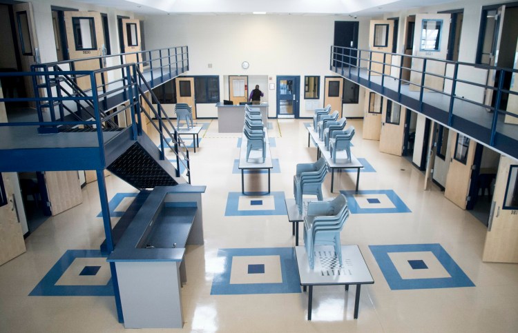 A former top-ranking supervisor at the Somerset County Jail in Madison, above, was fired earlier this year while he was facing allegations of domestic violence involving another jail employee.