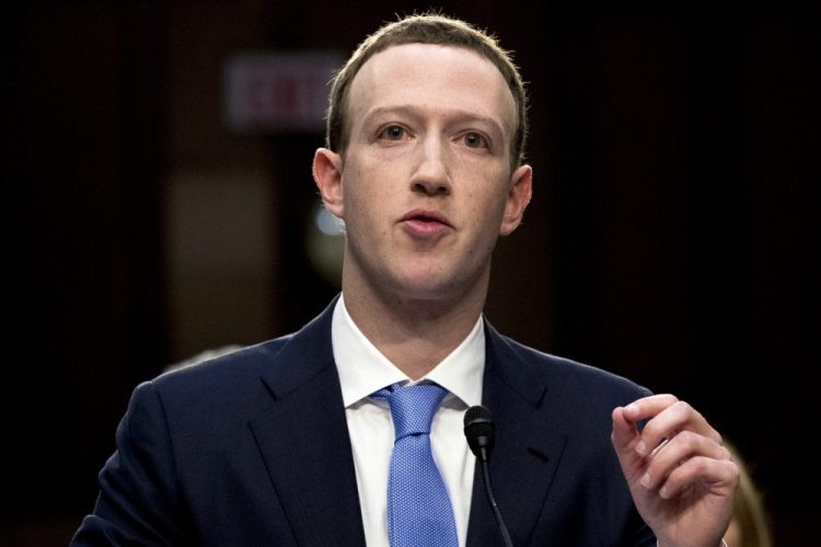 Facebook CEO Mark Zuckerberg testifies before a joint hearing of the Commerce and Judiciary Committees on Capitol Hill in Washington, about the use of Facebook data to target American voters in the 2016 election in April, 2018. Zuckerberg said Facebook will start to emphasize new privacy-shielding messaging services, a shift apparently intended to blunt both criticism of the company's data handling and potential antitrust action. 