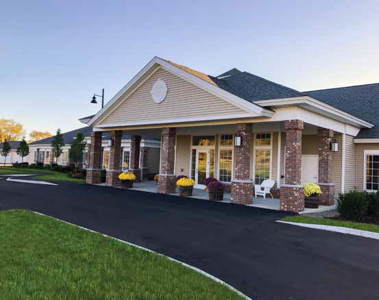 Madison residents at a special town meeting Monday approved tax-increment financing for a Woodlands "memory care" facility that the company says would look almost identical to the Farmington home, pictured here.
