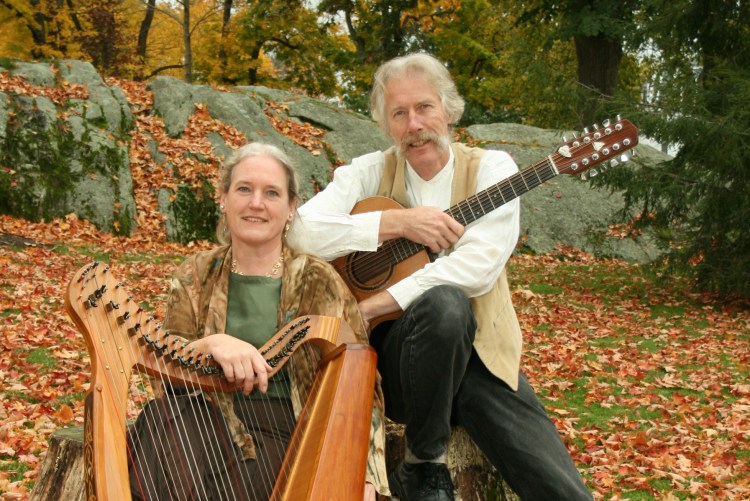 Castlebay, the duo of Julia Lane and Fred Gosbee, will perform at 2 p.m. Sunday, April 7, in Jewett Hall Auditorium on the campus of the University of Maine at Augusta, 46 University Drive, Augusta.