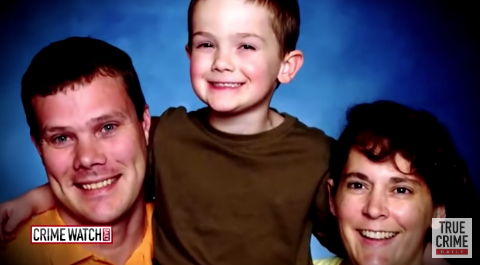 Jim and Amy Pitzen are shown with their son, Timmothy.