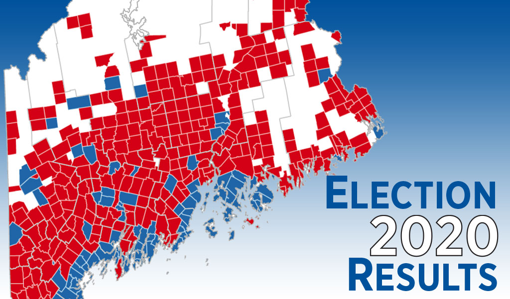Statewide and townbytown Maine results for Election 2020