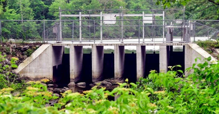 Litchfield officials have chosen a contractor to make repairs to the dam at the east end of Woodbury Pond in Litchfield. The dam, which has been seeping at least since spring 2021, is to be repaired this summer by Chesterfield Associates Inc. of Westport Island.
