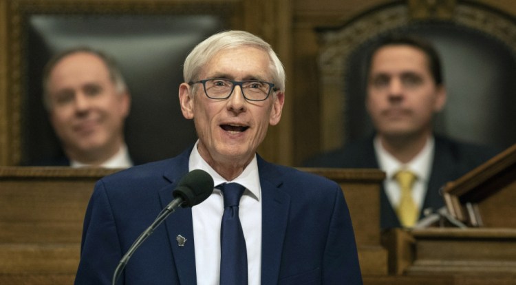 A pro-Trump group is trying to find a way to bypass Wisconsin Gov. Tony Evers and change  how elections are run in the battleground state. 