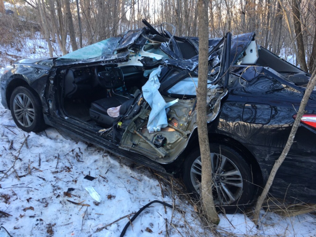 Two hurt, one seriously, in singlecar crash in Madison
