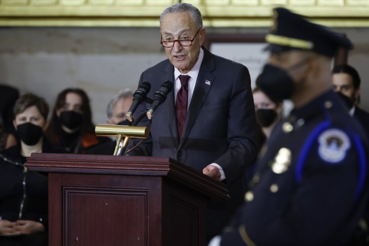 Senate Majority Leader Chuck Schumer of New  York hopes to force a debate on voting rights legislation in the Senate. 